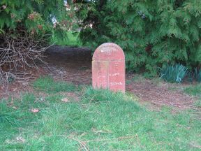 Greenwich Meridian Marker; England; West Sussex; East Grinstead